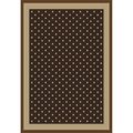 Concord Global 9 ft. 3 in. x 12 ft. 6 in. Jewel Athens - Brown 54288